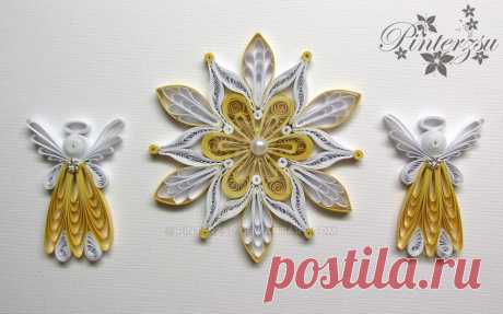 Quilled christmastree ornaments by pinterzsu on DeviantArt