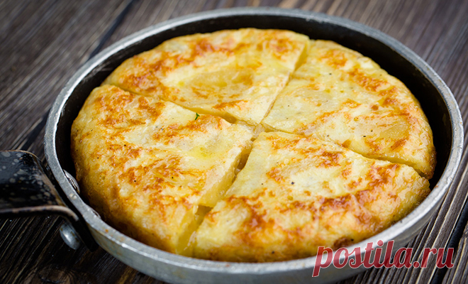 Рецепт для воскресного завтрака: испанская тортилья Тортилья представляет собой омлет с картофелем и репчатым луком. Наряду с паэльей и гаспачо она является одним из наиболее узнаваемых блюд испанской кухни. Шеф-повар ресторана 
