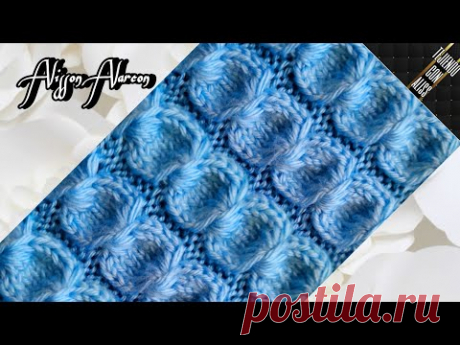 #448 - TEJIDO A DOS AGUJAS / knitting patterns / Alisson . A