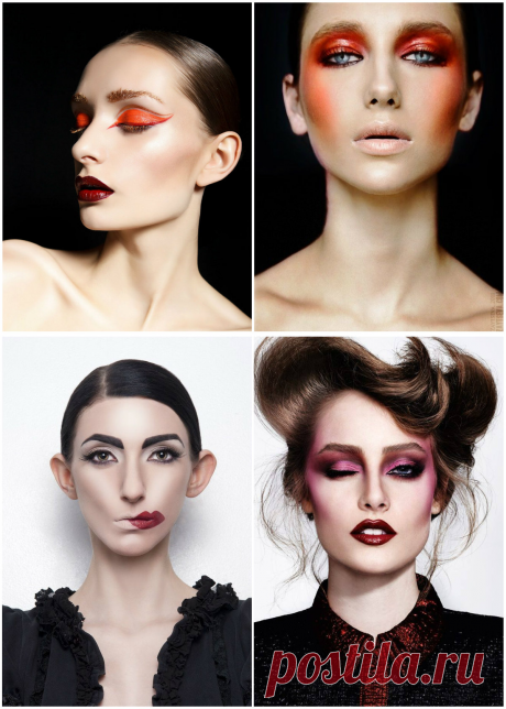 FASHION MAKEUP 2019: Unique, Trendy and Odd Ideas for High Fashion