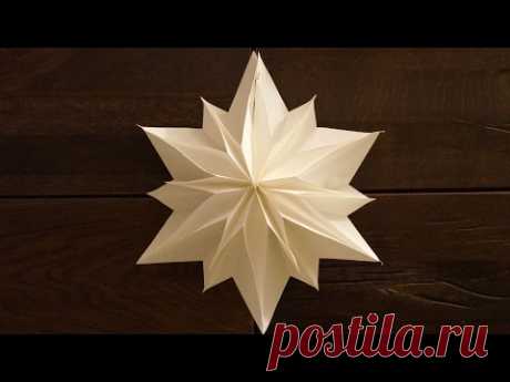 einfache Sterne zu Weihnachten basteln / paper stars tutorial / DIY