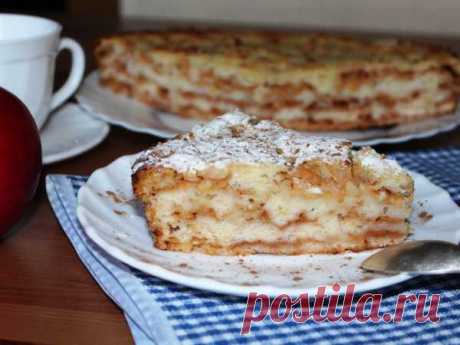 Насыпной яблочный пирог, рецепт с фото. Готовим болгарский насыпной пирог с яблоками.