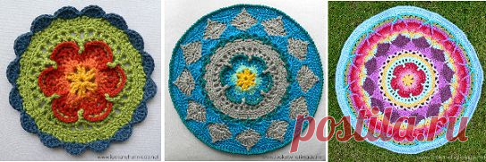 Мандала крючком от Дедри Юс - Sophie’s Crochet Mandala: описание работы и мастер-классы