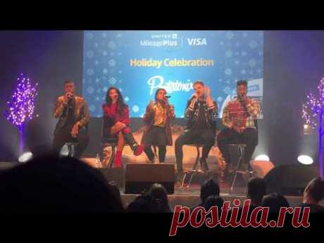 Pentatonix &quot;Hallelujah&quot; LIVE  -  Holiday Concert in Chicago (Up Close View) - YouTube