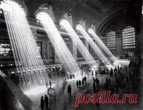 Нью-Йорк, Центральный вокзал, 1929 год. / Историческая справка