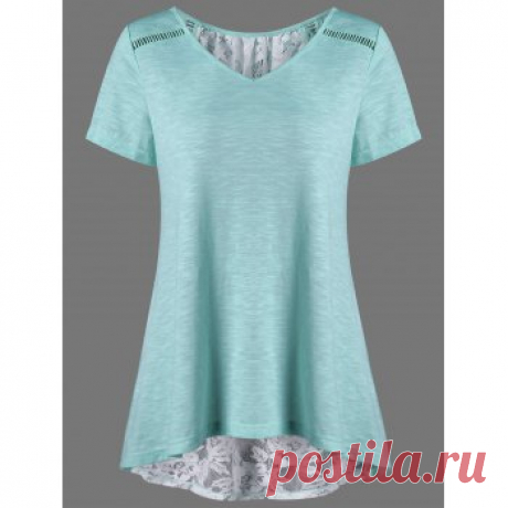 Floral High Low Hem Lace Up T-Shirt Fashion Clothing Site with greatest number of Latest casual style Dresses as well as other categories such as men, kids, swimwear at a affordable price.