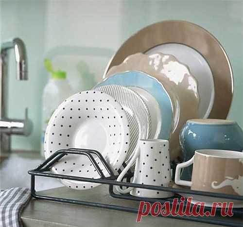 Как с помощью простых хитростей вымыть посуду до блеска