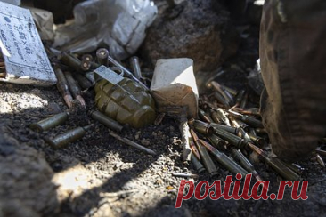 Росгвардия нашла в ЛНР схрон с иностранным оружием и формой ВСУ