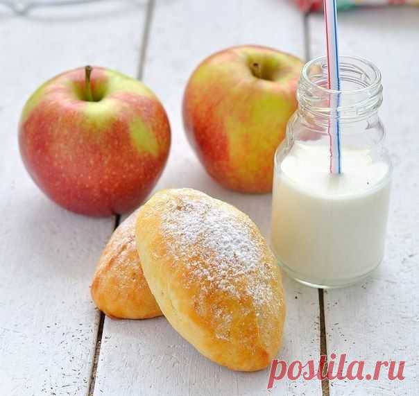 Пирожки из творожного теста с яблоками / Райская пища