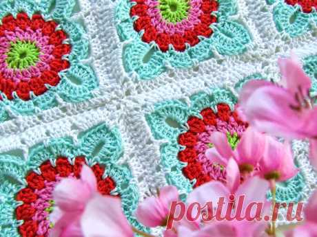 Pretty Crochet Flower Square Pattern - My Crafts Ideas Pretty Crochet Flower Square is a delightful addition to any crocheter's repertoire. Its intricate design.