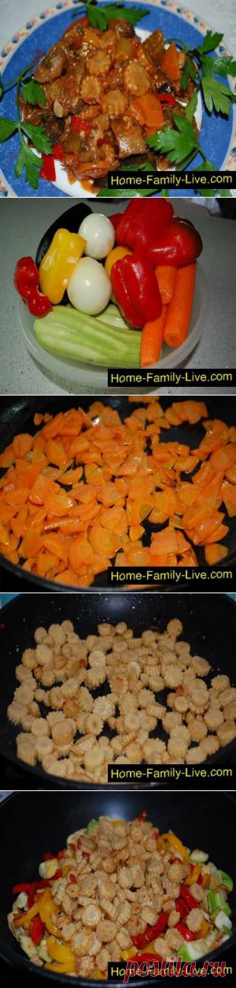Овощное рагу - пошаговый рецепт с фото
