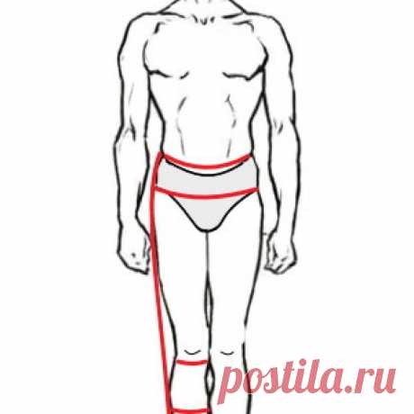 Мерки для построение выкройки мужских брюк Как снять мерки для построения выкройки мужских брюк?