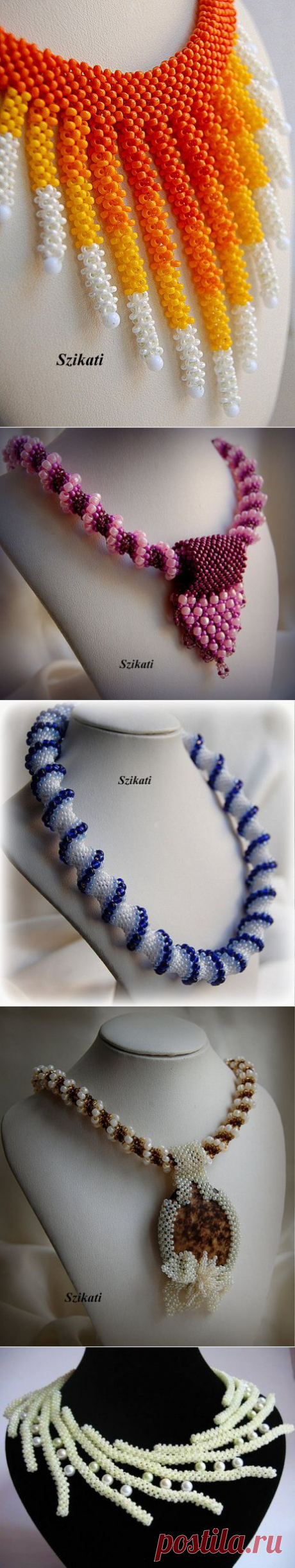 Жгуты и ожерелья из жгутов от Szikati