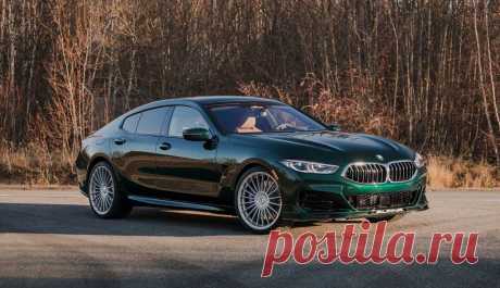BMW Alpina B8 Gran Coupe 2022: салон, двигатели, оснащение