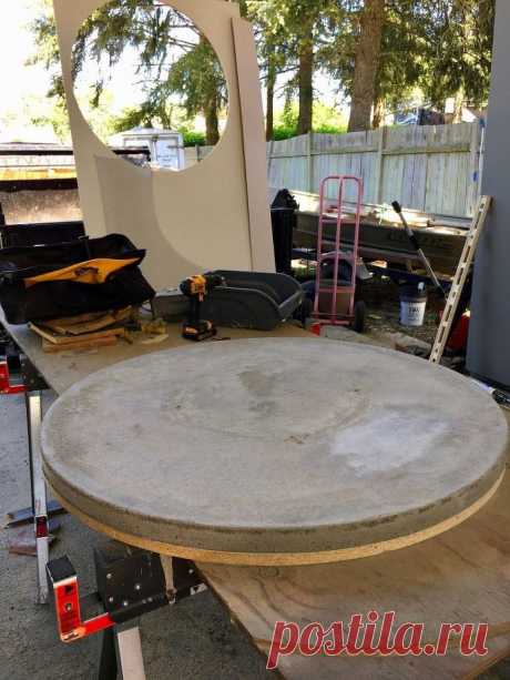 Concrete Patio Table | Hometalk