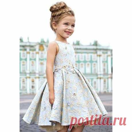35 Unbelievably Cute Flower Girl Dresses for a Spring Wedding ❤ liked on Polyvore featuring dresses and wedding dresses