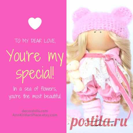 Special Gift Doll for Girl Baby Room Decor Doll Custom Made | Etsy