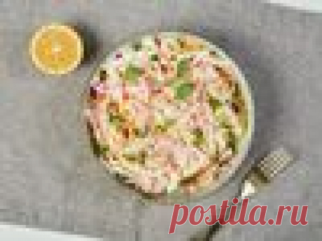 Салат «Нежность» с крабовыми палочками, сыром и яблоком – пошаговый рецепт приготовления с фото