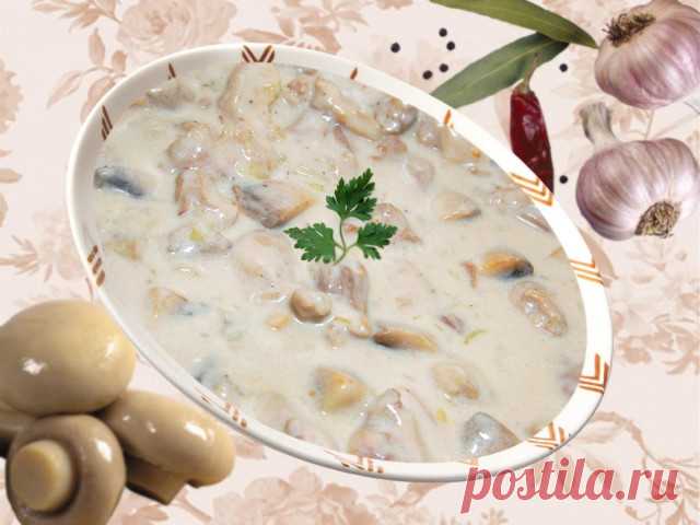 Сливочный соус с сушеными грибами рецепт с фото - 1000.menu