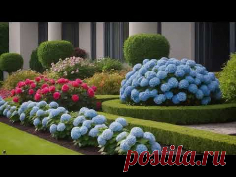 Ideas for landscaping a private area of a modern home. Створіть сучасний сад.
