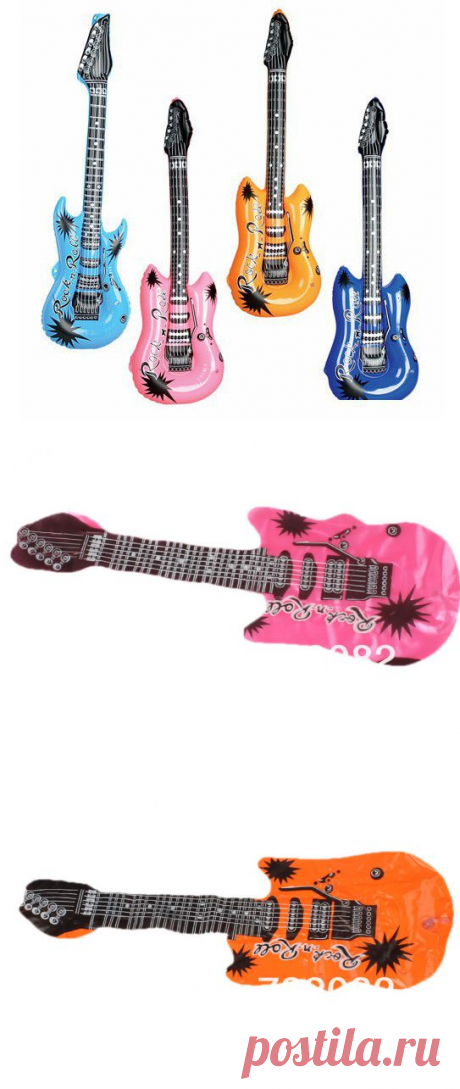 Aliexpress.com: Купить Оптовая продажа 24 шт./лот дети ребенок гитара надувные рок и ролл гитара надувные игрушки воздушные музыка ну вечеринку сувениры E3078 из Надежный Игрушки и хобби поставщиков на H-TOP