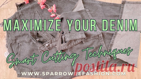 Recycle Jeans: Transforming Old Denim into New Fabric - Sparrow Refashion: A Blog for Sewing Lovers and DIY Enthusiasts