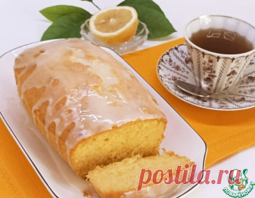 Глазированный лимонный пирог – кулинарный рецепт