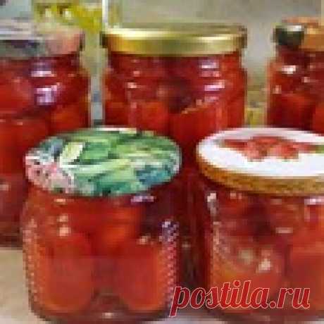 Квашеные помидоры с чесноком Кулинарный рецепт