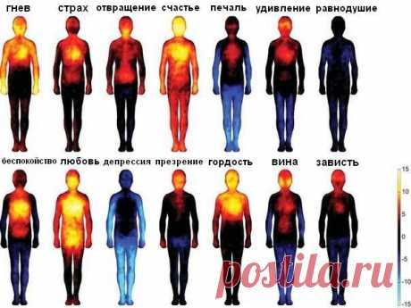 Эмоциональная шкала температуры тела