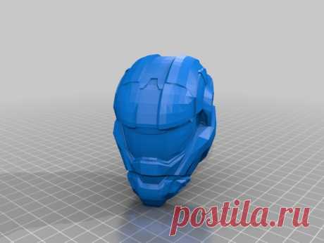 Halo Reach Helmet by Jace1969 An old file from my Pepakura making days that I discovered in Pepakura Designer you can export to .OBJ and in "Windows 10 3DBuilder or 123Design" export to .STL. Unfortunately I don't have the skills yet to improve further on the model, but maybe someone out there would like to tidy it up. Please upload it back as a remix if you do take the time to clean it up.
Please note this was originally uploaded to the net as a free down load. So I cant ...