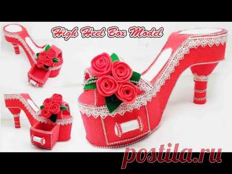 Ide Kreatif - High Heel Box Model Creations || Home decorating idea