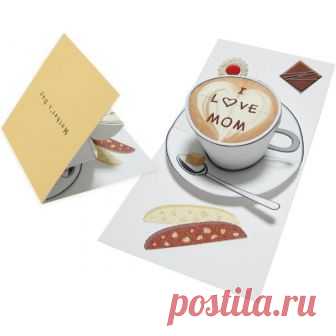 Pop-up Card (Teacup) - Mother's Day - Pop-up Cards - Card - Canon Creative Park