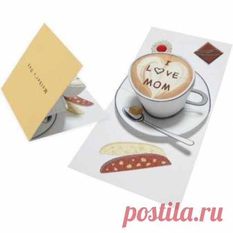 Pop-up Card (Teacup) - Mother's Day - Pop-up Cards - Card - Canon Creative Park