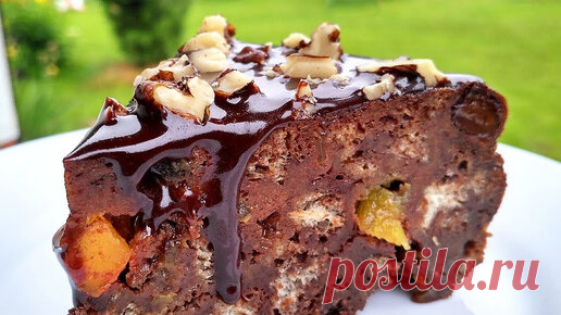 Шоколадный торт всего за 2 минуты + время для выпечки | Алена Митрофанова - рецепты. | Дзен
