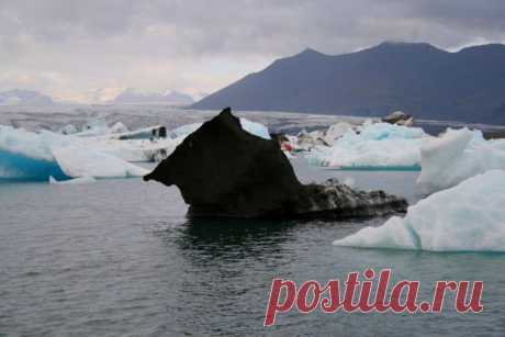Черный айсберг: уникальное природное явление