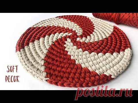 Fascinating Spiral | Round rug | Soft Decor - Tatiana Chakur