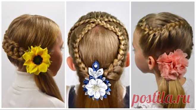 3 Cute & Easy braided hairstyles for school/party | Hairstyles for girls | LittleGirlHair