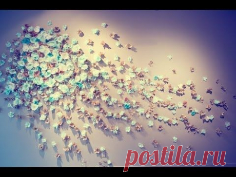 DIY How to Make AMAZING Flower Wall backdrop photo Booth!  Wedding - Engagement- Baby Shower - decor