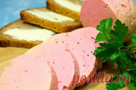 Рецепт домашней вареной колбасы + секрет красивого розового цвета