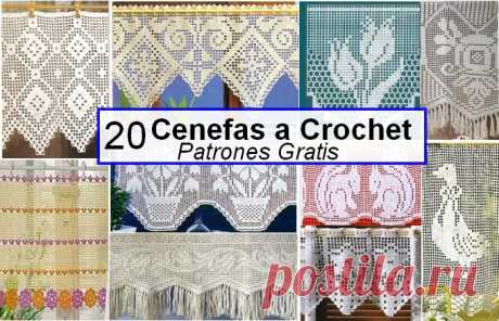 Cenefas a Crochet Patrones Gratis ⋆ Manualidades Y DIY Hermosas cortinas y cenefas hechas en crochet y ganchillo Una hermosa colección de cenefas tejidas al crochet, para decorar tus ventanas y dar ese toque romántico que estás buscando. Delicadeza y arte tejido, con hermosos diseños para elegir. La técnica … Ler mais... →