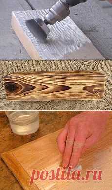 Браширование древесины своими руками: видео мастер-класс на примере доски и… | декупаж (видео) | Woodworking, Woods and Wood working