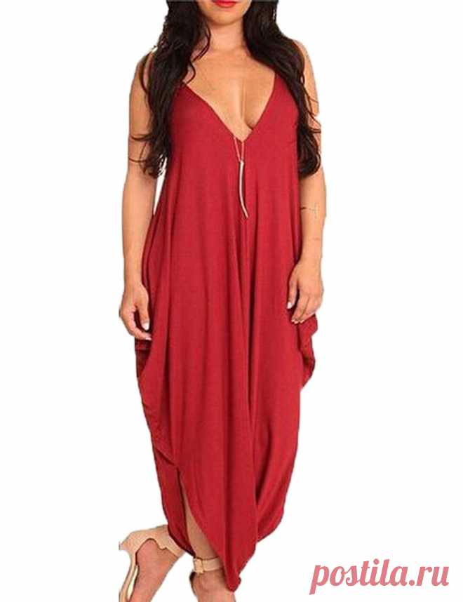 romper fashion Picture - More Detailed Picture about Sexy Deep V Backless Red Jumpsuit Women 2015 New Plus Size Summer Style Rompers Womens Jumpsuit Loose Long Pants Rompers Overall Picture in Jumpsuits & Rompers from Shenzhen Bothwinner Plastic Electronic Factory | Aliexpress.com | Alibaba Group