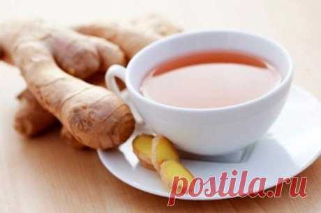Имбирный чай для здоровья и стройности