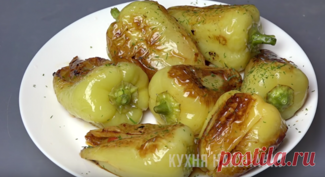 Жареный болгарский перец с чесноком и помидорами: на двоих готовлю 4 порции, иначе не хватает | Кухня наизнанку | Яндекс Дзен