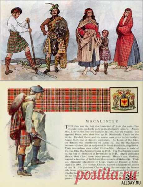 Национальная одежда Шотландии&amp;nbsp;