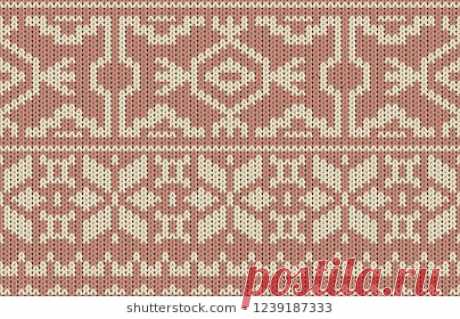 Benzer Vector knitted geometrical pattern Görselleri, Stok Fotoğrafları ve Vektörleri - 368355650 | Shutterstock