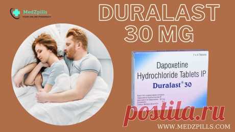 Duralast 30 mg is a medication primarily prescribed to manage premature ejaculation (PE) in men. Its active ingredient, dapoxetine, belongs to a class of drugs known as selective serotonin reuptake inhibitors (SSRIs), which work by increasing serotonin levels in the brain. This action helps to delay ejaculation and improve control over ejaculation, allowing for longer-lasting sexual activity. Duralast 30 mg is typically taken as needed, approximately 1-3 hours before anticipated sexual activity.