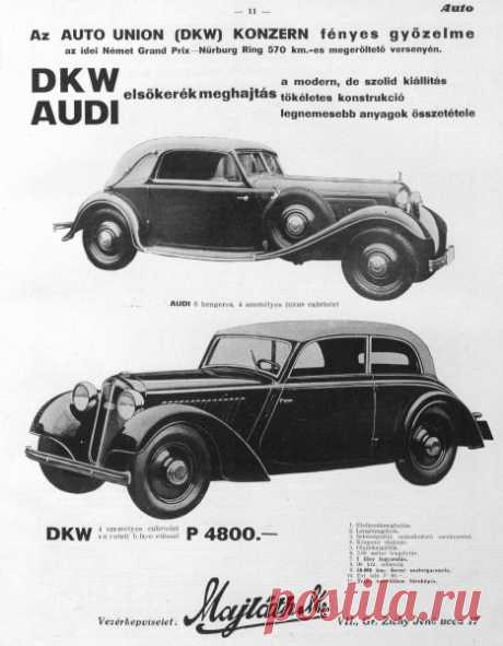 Автомобиль мечты от ртути, 22. часть a: Audi и elődmárkáinak истории Венгрии И. | автомобильной промышленности