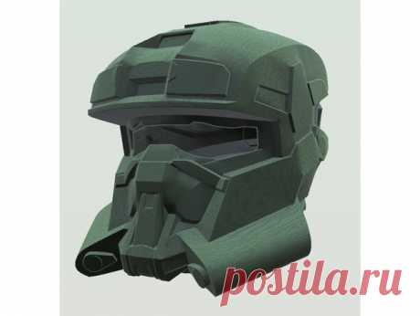 Halo EOD Helmet Mk3 by Jace1969 Hey Jordi, my ability to improve on my models over the past year as I learn more and more techniques is getting better day by day. After you asked what was the best file to work with im my previous version, I couldnt help but have another go at attempting to make this file better again ; ) I've enlarged it to accomidate a head 17.5 cms wide, which is supossedly the average male head width. good luck and if you do take the project on post som...