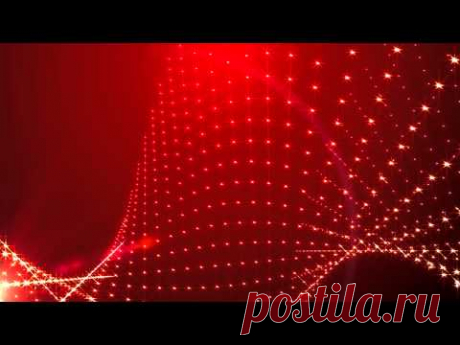 Red Background Light Beads